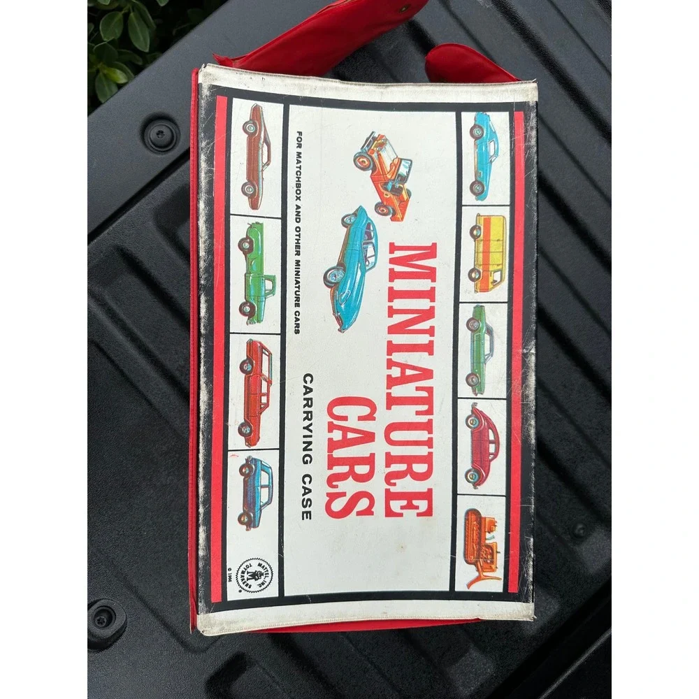 Mattel Miniature Cars Carrying‎ Case Vintage 1966 Matchbox Storage
